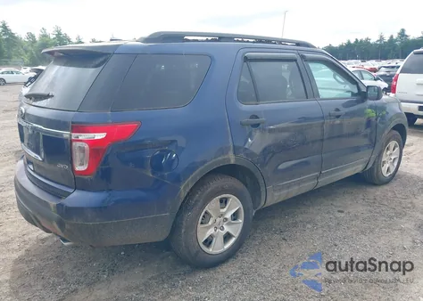 2012 Ford Explorer z USA, uszkodzony, nr VIN 1FMHK8B8XCGA77674